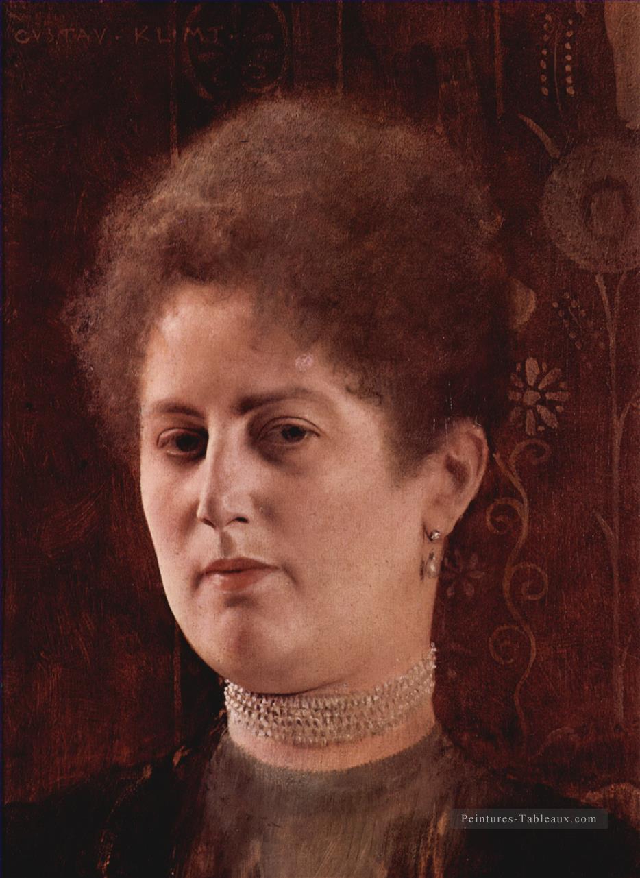 Portrait d’une femme 2 Gustav Klimt Peintures à l'huile